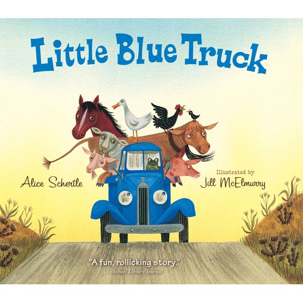 Little Blue Truck Board Book by Alice Schertle
