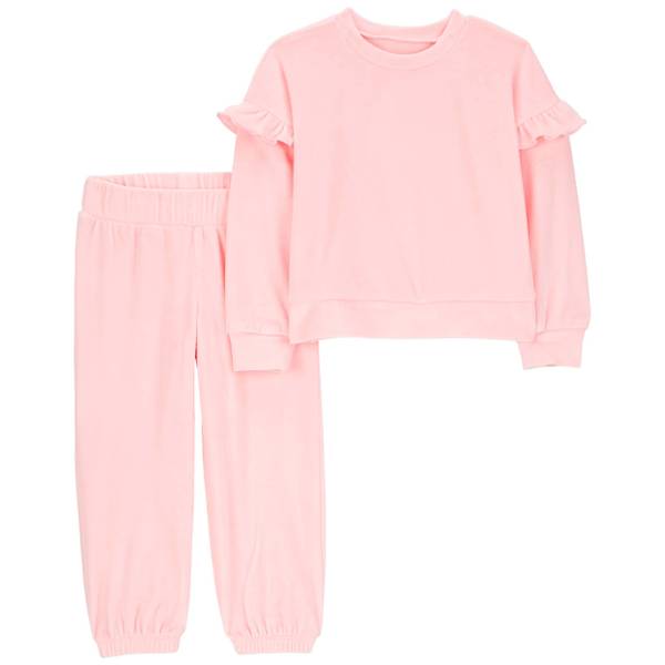 Carter's Toddler Girl's 2Piece Fuzzy Velboa Outfit Set 2R9753102T