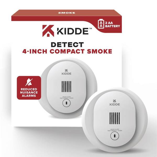 Photo of DETECT Compact Smoke Alarm AA Battery Powered