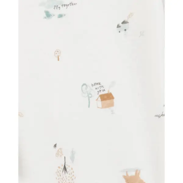 Carter's Infant Boy's 4-Pack Bear Long-Sleeve Bodysuits