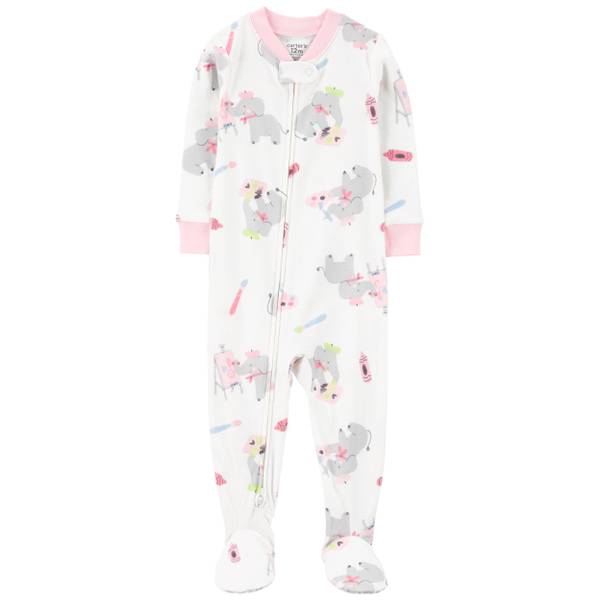 Baby Girl Sleepers Carter's Baby Girls' Footie Pajamas 100