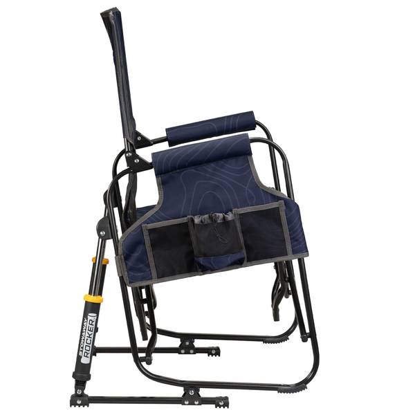 GCI Outdoor Navy Stowaway Rocker - 378273 | Blain's Farm & Fleet
