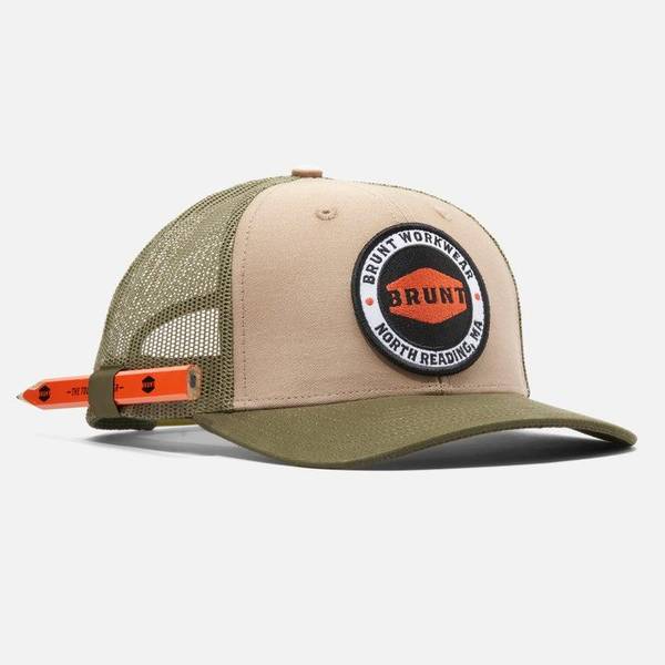 BRUNT Curved Brim Snapback - BRG11000-160-GRY-OS | Blain's
