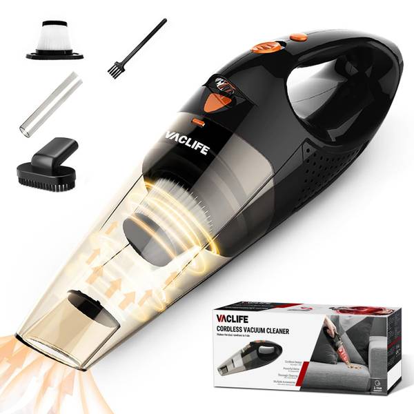 VacLife Handheld Cordless Vacuum Cleaner VL189-ORANGE Blain's