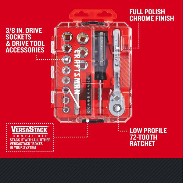 Craftsman 24-Piece 3/8