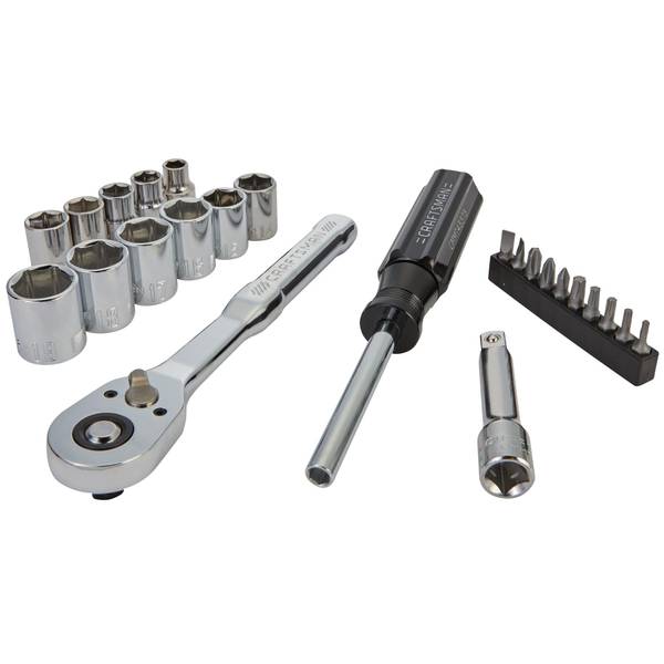 Craftsman 24 pc Metric Tool Set with 3/8 in Drive and 6 Point Sockets