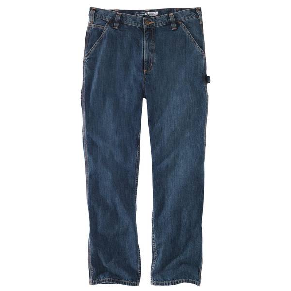 Photo of Men's Loose Straight Denim Dungarees
