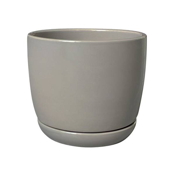 Photo of 5.8" Solid Gray Ana Planter
