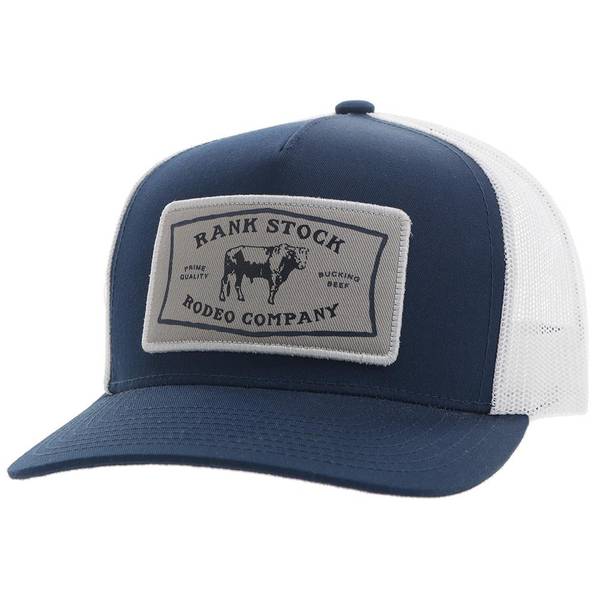 Photo of Rank Stock Trucker Cap Navy/White