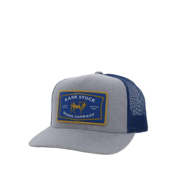 Photo of Rank Stock Trucker Cap Grey/Blue