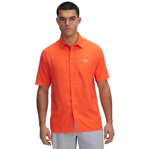 Photo of Men's Short Sleeve Fish Pro Hybrid Woven Top