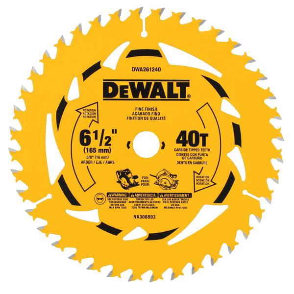 Dewalt fine cut circular saw blade sale