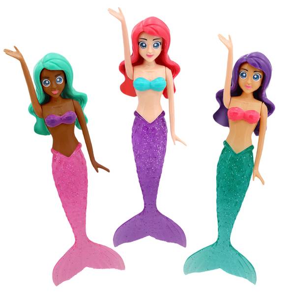 Banzai 3-Piece Sparkle Mermaid Dive Toy - 08582 | Blain's Farm & Fleet