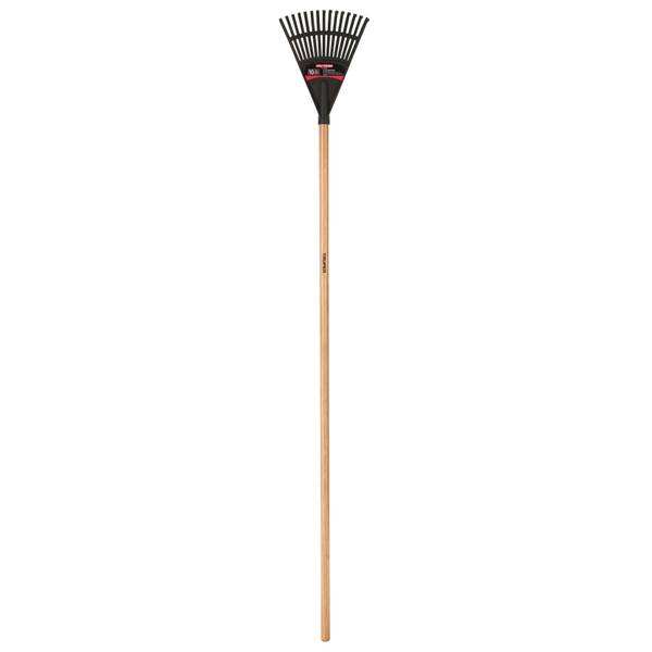 Photo of 8 Inch Poly Shrub Rake with Wood Handle