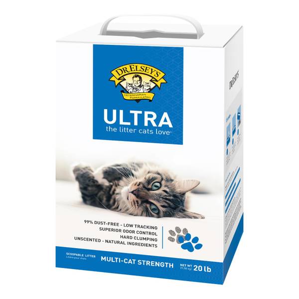Photo of 20 lb Ultra UnScented Clumping Clay Cat Litter