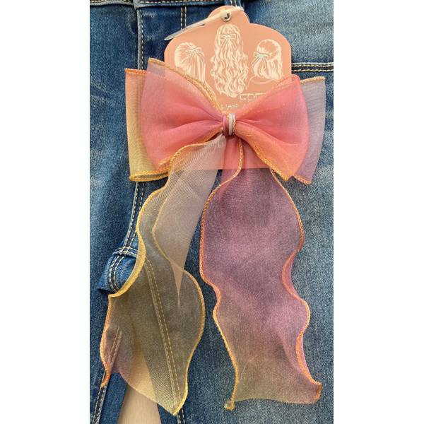 Squeeze Girl's Flare Jeans with Bow - 16934FKS24-7 | Blain's