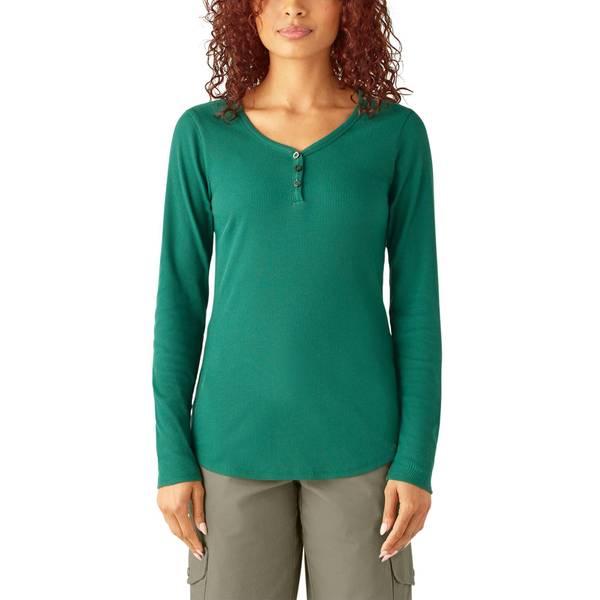 women's thermal henley shirts