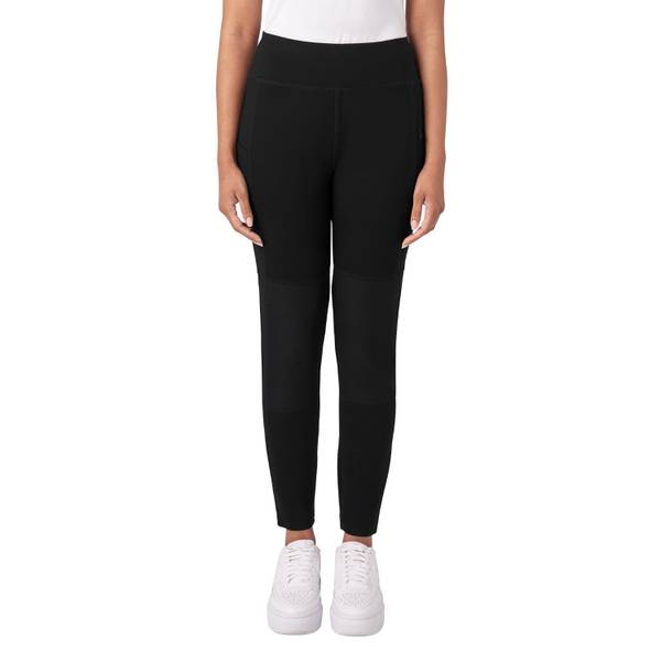 Double Waist Band Double Layered Long Leggings