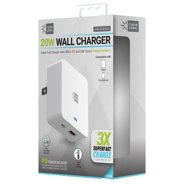 UPC 805112114771 product image for Case Logic 20W Wall Charger | upcitemdb.com