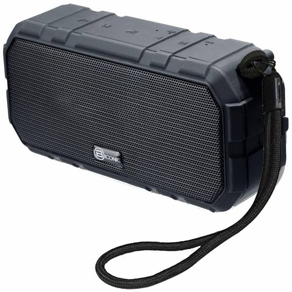 bauhutte bhc-1200 ② Biconic Tough Bluetooth Water Resistant Speaker - BC-AU-BS-103-BK