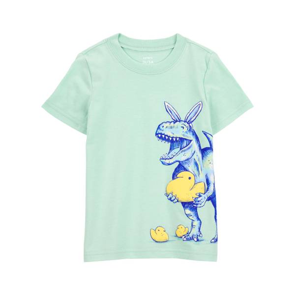 UPC 197233000058 product image for Carter's Toddler Boys Dinosaur Cotton Blend Short-Sleeve Tee | upcitemdb.com