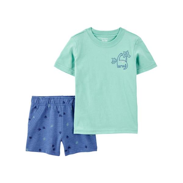Photo of Toddler Boys 2-Piece Dinosaur Outfit Set