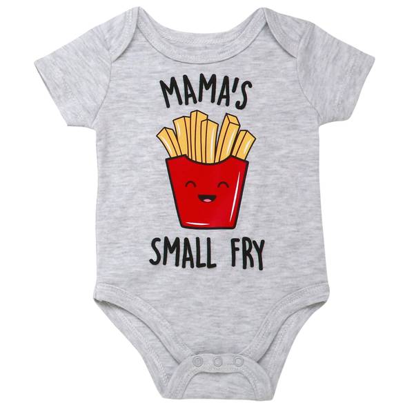 Photo of Infant Boy's "Mama's Small Fry" Bodysuit