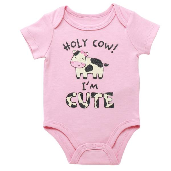 Photo of Infant Girl's Holy Cow! I'm Cute Bodysuit