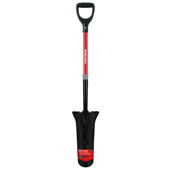 Photo of D Handle Drain Spade Fiberglass Handle, 28"