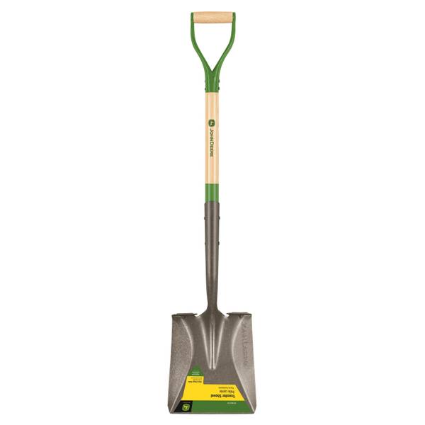 Photo of D-Handle Square Point Shovel with Wood Handle, 30"