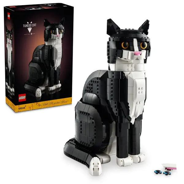 LEGO Ideas Tuxedo Cat 21349 Building Kit - 6474650 | Blain's Farm