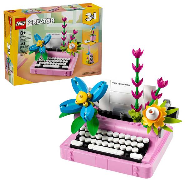 LEGO Typewriter with Flowers - 6527862 | Blain's Farm & Fleet