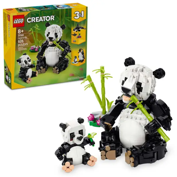 LEGO Creator 3 in 1 Panda Family 31165 Building Set - 6527854