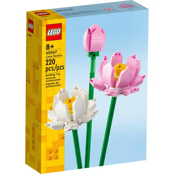 LEGO Lotus Flowers 40647 Building Toy Set - 6442654 | Blain's Farm