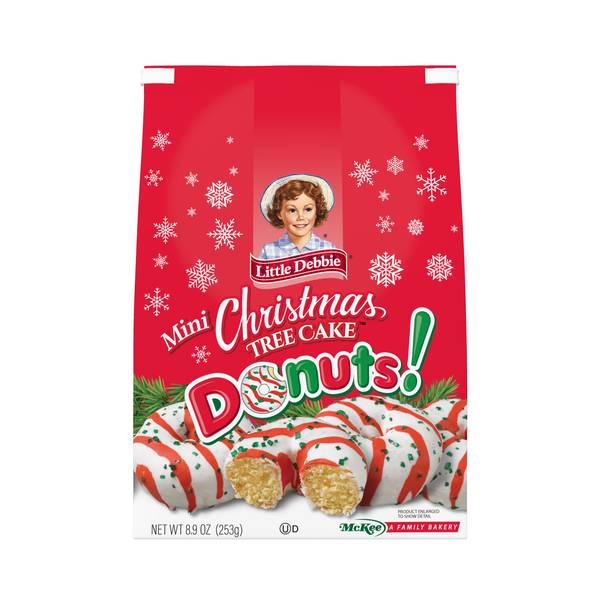 Photo of 8.9 oz Mini Christmas Tree Cake Donuts