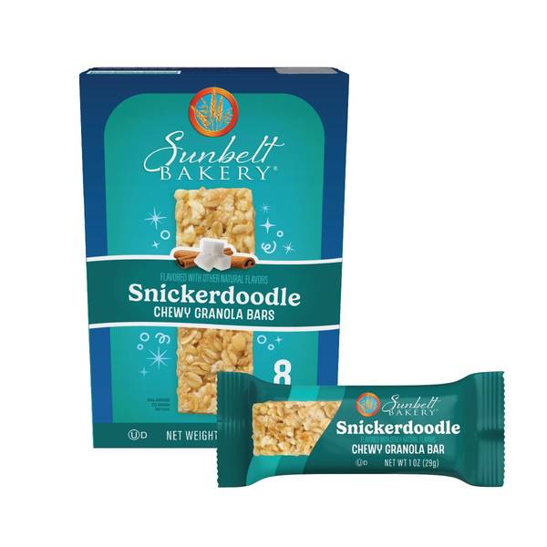 Photo of 8-Count Snickerdoodle Chewy Granola Bars