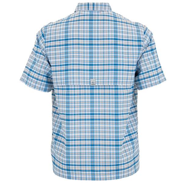 【Raucohouse】Fray check short sleeve shirt Men's Ferruche Shirt Plaid Check Short Sleeve Size Large