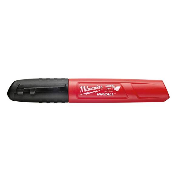 Photo of INKZALL Black Chisel Tip Marker