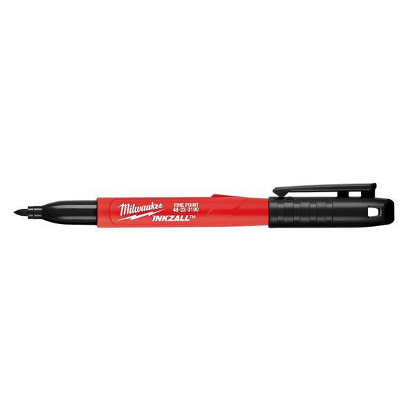 Photo of INKZALL 12-Piece Fine Point Black Marker