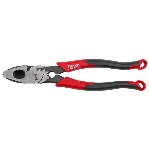 Photo of 9" Lineman's Comfort Grip Pliers w/ Thread Cleaner (USA)