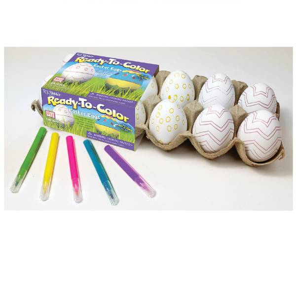 Photo of Ready to Color Plastic Eggs