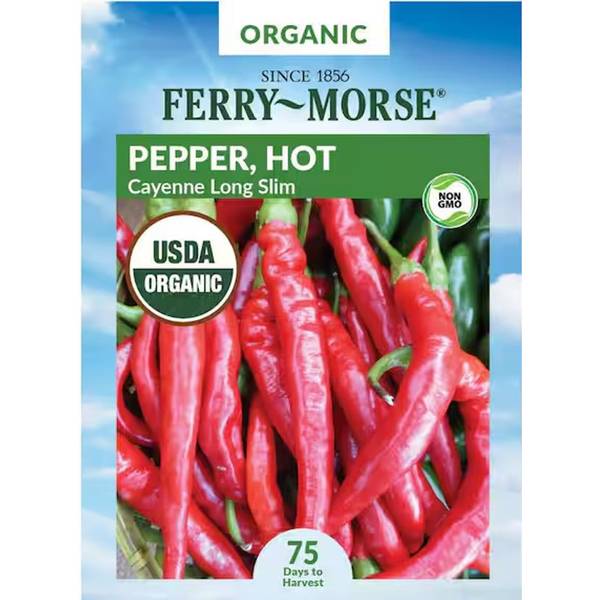 Photo of Organic Cayenne Long Slim Pepper