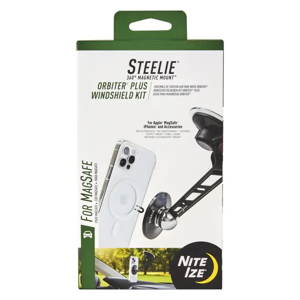 Nite Ize Steelie Orbiter Plus Windshield Kit - STOMSWK-01-R8