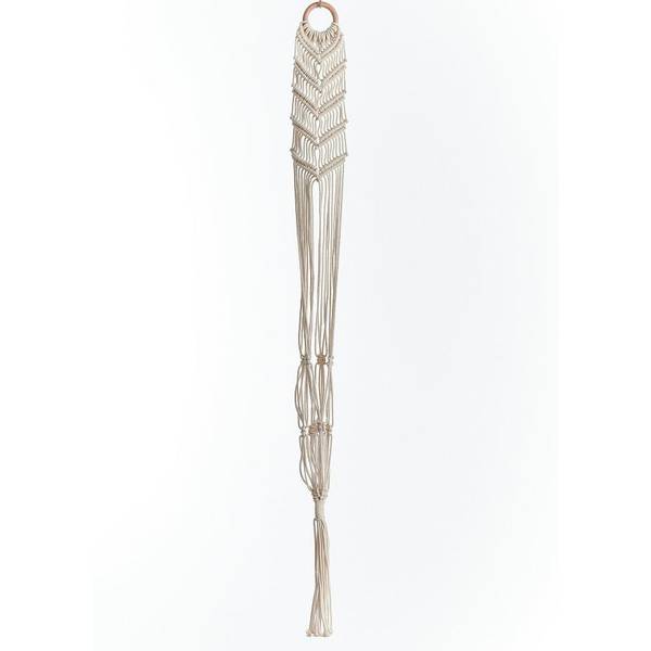 Photo of 48" Macrame Plant Hammock