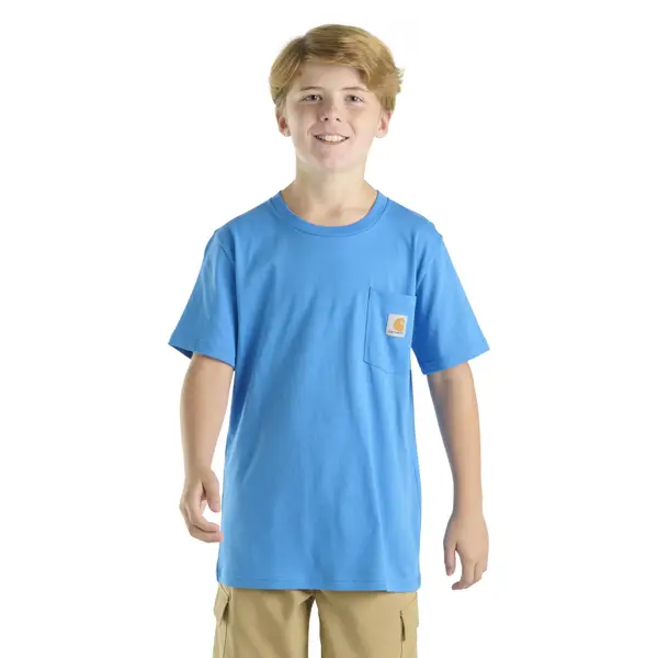 Carhartt Boy's Short Sleeve Pocket T-Shirt - CA6655-HL4-JT1-S