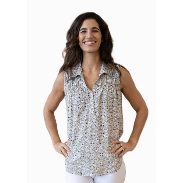 Photo of Women's Sleeveless Printed Top