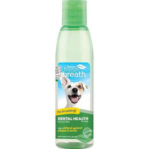 Photo of 8 oz Fresh Breath Dental Health Solution for Dogs