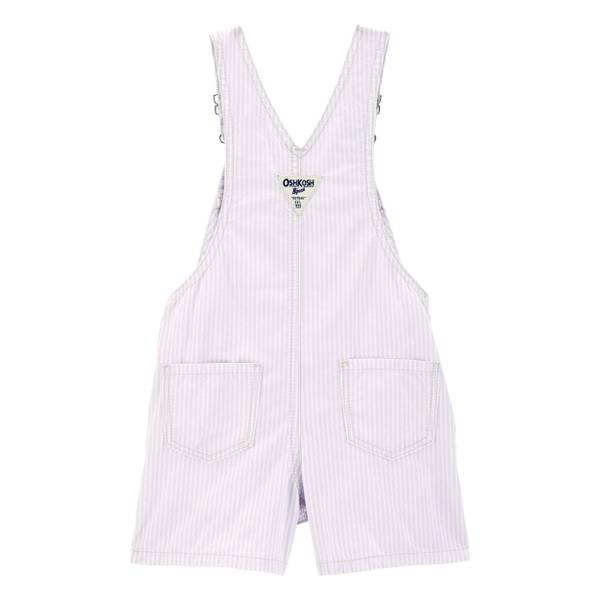 Oshkosh Toddler Girls Floral Striped Shortalls - 2S466510-2T