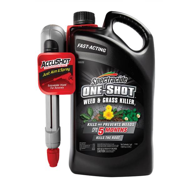 Photo of 1 Gallon One-Shot Weed and Grass Killer With AccuShot Sprayer