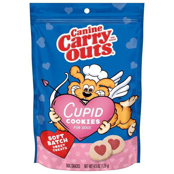 Photo of 4.5 oz Cupid Cookies Valentine Dog Treats